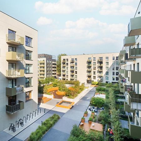 Luksusowe Studio W Lodzi Z Biurkiem, Balkonem I Klimatyzatorem By Renters Prestige 外观 照片